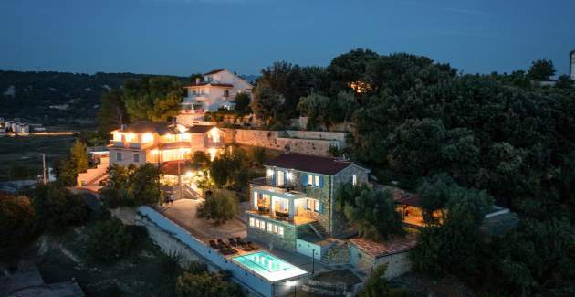 Apartment Lapida A2 with pool, Island of Rab