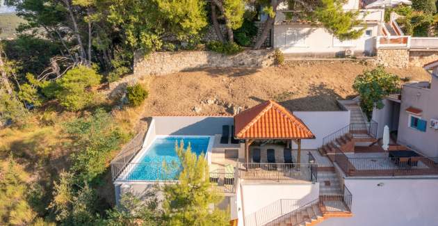 Appartamento Lapida A2 con piscina, isola di Rab