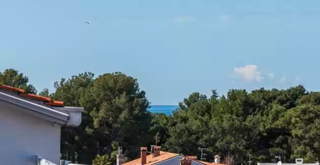 Apartman Ada u potkrovlju s pogledom na more - Poreč