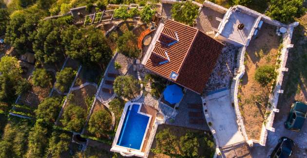 Villa Pina in Makarska, private pool