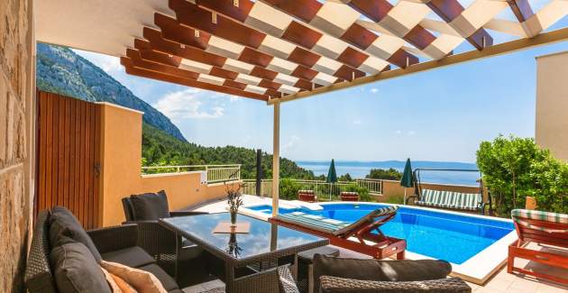 Holiday house Anima with private pool in Makarska